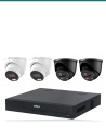 Dahua 2× HDW3867EM + 2× black TiOC + 8CH NVR kit. Product shot may differ from the actual product.