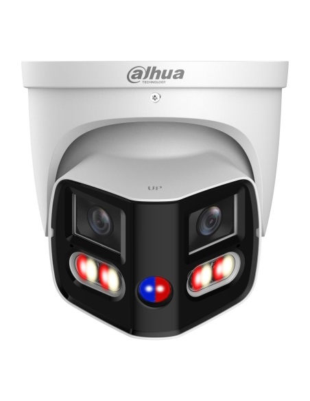 Dahua 2x4MP TiOC Duo Splicing Fixed-focal Eyeball WizSense Network Camera - DH-IPC-PDW3859-A180-AS-PV-ANZ