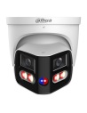 Dahua DH-IPC-PDW3859-A180-AS-PV-ANZ white TiOC eyeball front view with deterrence lights