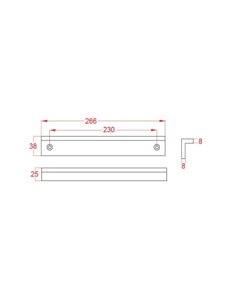 Watchguard L Angle Bracket for MAGLOC200 Magnetic Locks - MAGLOC-LB200