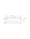 Watchguard L Angle Bracket for MAGLOC200 Magnetic Locks - MAGLOC-LB200