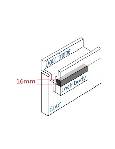 Watchguard Maglock Filler Bar 16mm - MAGLOC-ABLMAGLOC-ABL