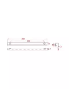 Watchguard Maglock Filler Bar 12.7mm - MAGLOC-ABSMAGLOC-ABS
