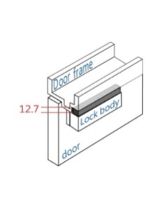 Watchguard Maglock Filler Bar 12.7mm - MAGLOC-ABSMAGLOC-ABS 2