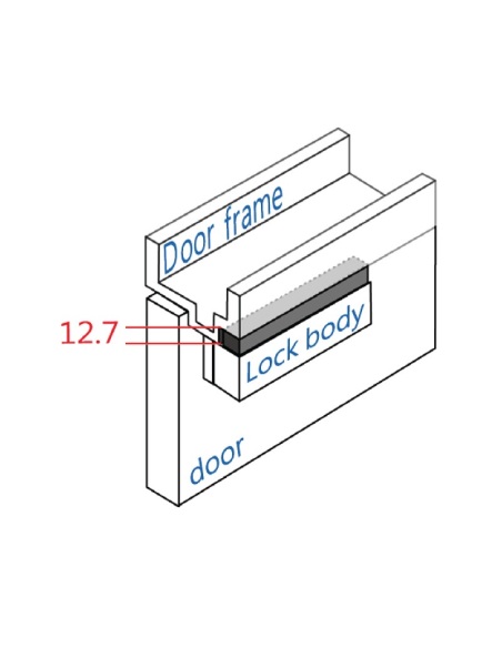 Watchguard Maglock Filler Bar 12.7mm - MAGLOC-ABSMAGLOC-ABS