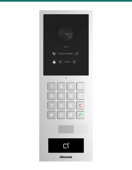 Akuvox S532 Keypad SIP Video Door Phone, 2.8″ Display — AK-S532