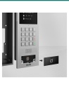 Akuvox S532 with its mounting box and card reader panel