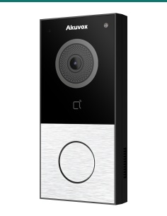 Akuvox E12S-2 2-wire video doorbell — front 2