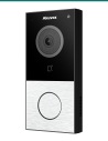 Akuvox E12S-2 2-wire video doorbell — left three-quarter view