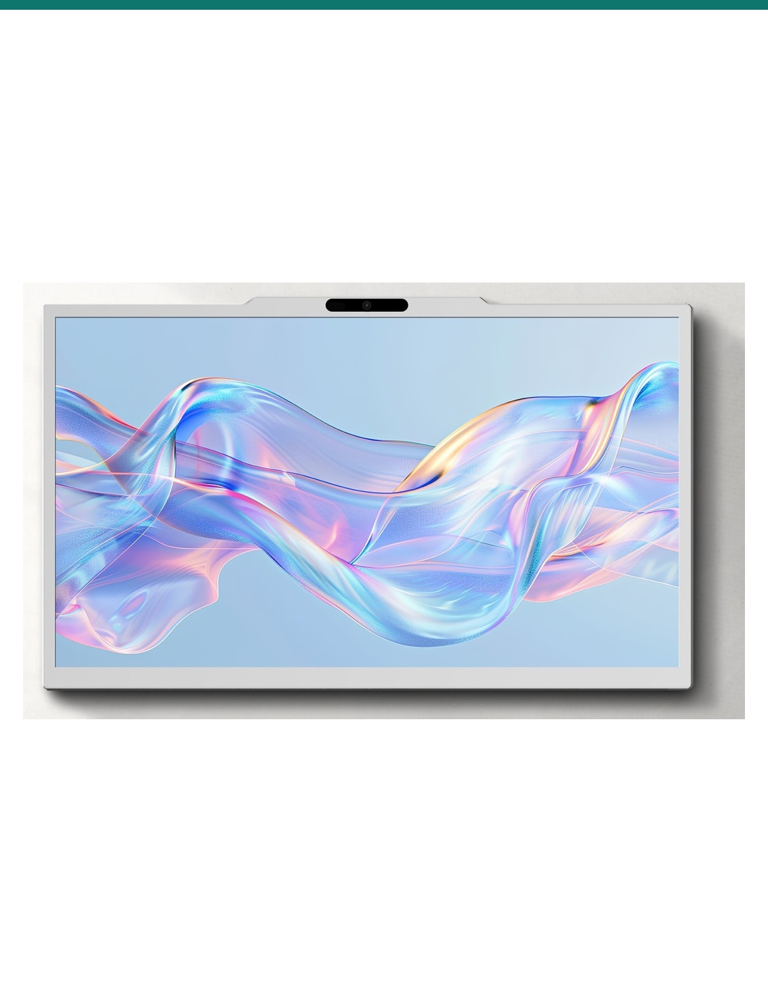 Akuvox X937A wall-mounted, showing the slim aluminium frame and camera bar