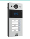Akuvox R20B 5-button door phone — left three-quarter view