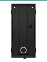 Akuvox S535 in-wall mounting box — flush bracket in place