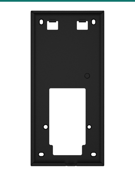 Akuvox S535 black on-wall mounting box — front Akuvox S535 black on-wall mounting box — front