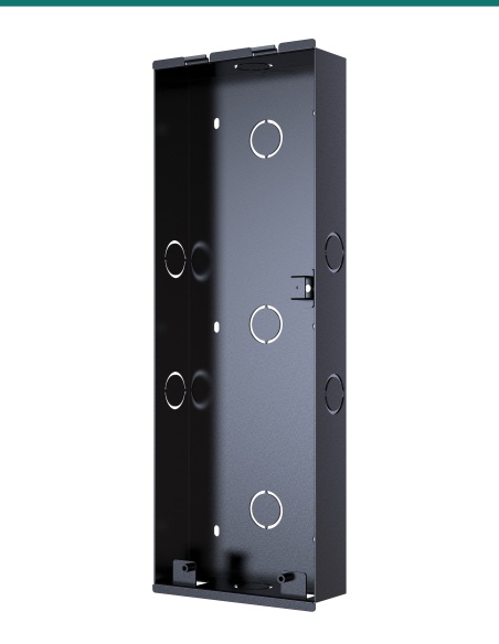 Akuvox X915 Black In-Wall Installation Kit for X915S Door Phones — AK-X915INWALLK