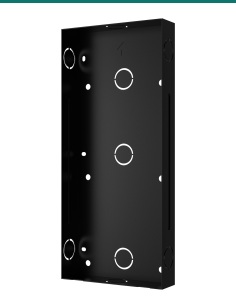 Akuvox S538 in-wall mounting box — right three-quarter view