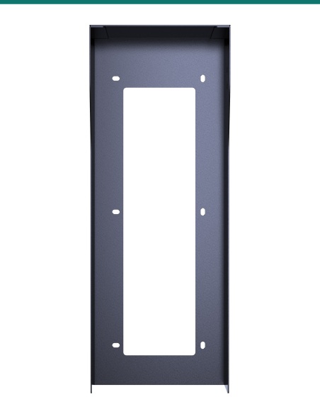 Akuvox X915 Black On-wall Rain Cover for X915S Door Phones — AK-X915ONWALLH