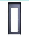 Akuvox X915 black on-wall rain cover — front