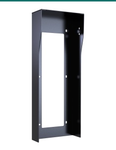 Akuvox X915 black on-wall rain cover — front 2
