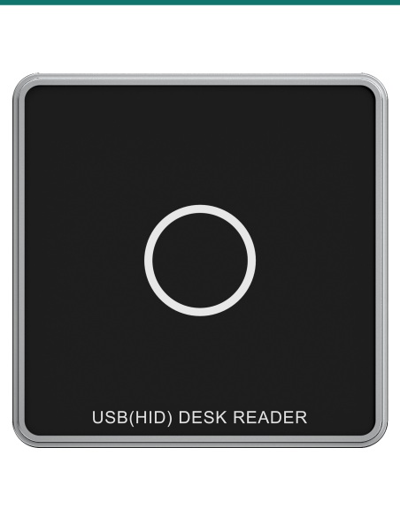 Akuvox ACR-CID12 Black UHF Desktop Tag Enrolment Reader — AK-ACR-CID12