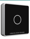 Akuvox ACR-CID12 UHF desktop enrolment reader — left three-quarter view