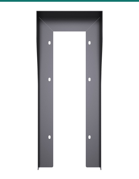 Akuvox R29 Black On-Wall Rain Hood — AK-R29ONWALLH