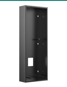 Akuvox X915 black thick on-wall mounting box — front 2