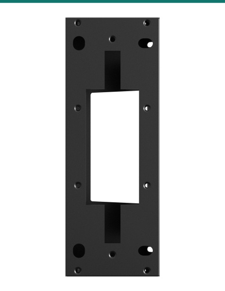 Akuvox X912 Black 30° Angle Bracket for X912K and X912S Door Phones — AK-X912ANGLE