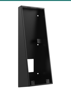 Akuvox X915 black angle on-wall kit — front 2