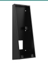 Akuvox X915 black angle on-wall kit — left three-quarter view