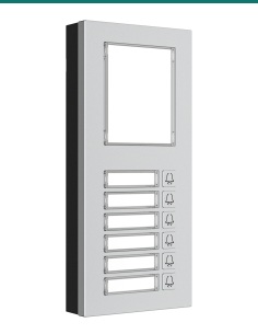 Akuvox MD06 6-button expansion module — front 2