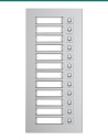 Akuvox MD12 12-button expansion module — front