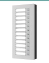 Akuvox MD12 12-button expansion module — right three-quarter view