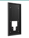 Akuvox S539 black on-wall mounting box — left three-quarter view