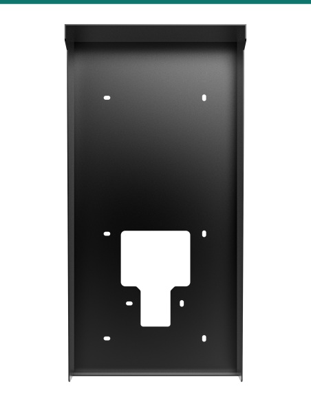 Akuvox S539 Black On-Wall Rain Hood for Surface-Mounted S539 — AK-S539ONWALLH