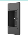 Akuvox R20K / R25K black rotatable angle bracket — left three-quarter view