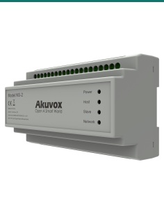 Akuvox NS-2 2-wire network switch — front 2