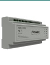Akuvox NS-2 2-wire network switch — right three-quarter view