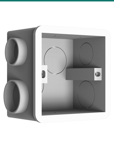 Akuvox E20S White In-Wall 86 Back Box — AK-E20INWALLK