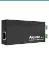 Akuvox NC-2 Ethernet to 2-wire adaptor — left three-quarter view