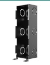 Akuvox A08S black in-wall flush-mounting box