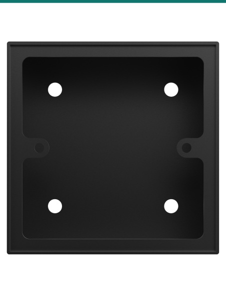 Akuvox A01 / A02 / A03 Black On-Wall Mounting Box — AK-00568P11
