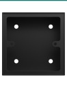 Akuvox A01 / A02 / A03 black on-wall mounting box — front