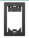 Akuvox R20A / R25A black in-wall installation kit — black decoration panel