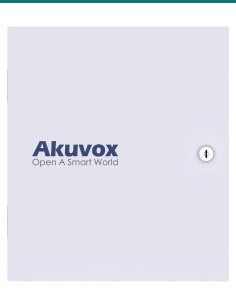 Akuvox EC33 lift controller cabinet — front