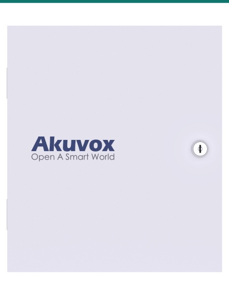 Akuvox EC33 32-Relay IP Lift Controller in Metal Cabinet — AK-EC33