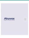 Akuvox EC33 lift controller cabinet — front