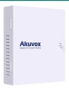 Akuvox EC33 lift controller cabinet — left three-quarter view