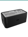 Akuvox SR01 secure relay module — right three-quarter view