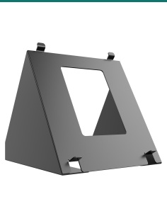 Akuvox S562 black desk stand — front 2
