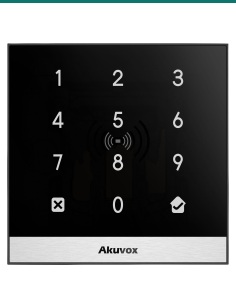 Akuvox A02S keypad access control terminal — front